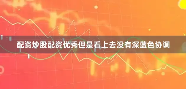配资炒股配资优秀但是看上去没有深蓝色协调